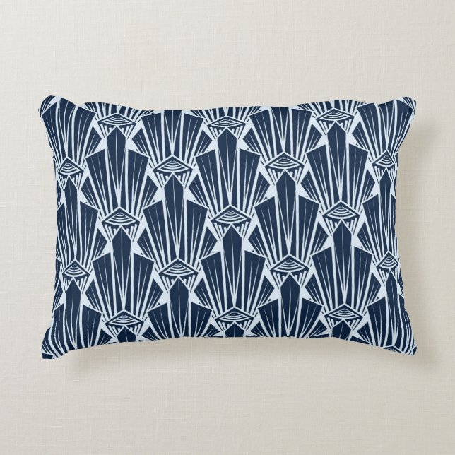 Geometric Elements: Stylised Modern Pattern Decorative Cushion (Front)