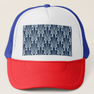 Geometric Elements: Stylised Modern Pattern Trucker Hat