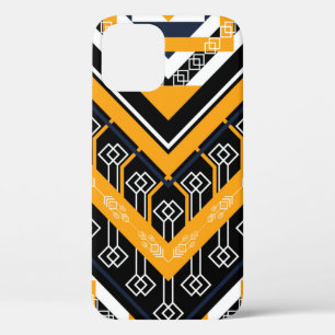 Geometric ethnic oriental pattern traditional desi iPhone 12 case