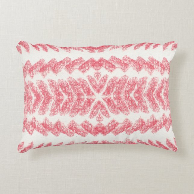Geometric ethnic oriental seamless pattern. Tradit Decorative Cushion (Front)