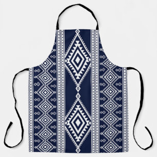 Geometric ethnic oriental seamless pattern traditi apron