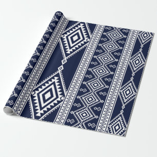 Geometric ethnic oriental seamless pattern traditi wrapping paper