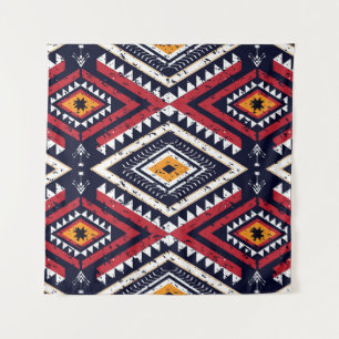 Geometric Ethnic Oriental: Traditional Seamless Tapestry
