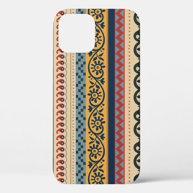 Geometric ethnic: seamless ornament background. Case-Mate iPhone case (Back)