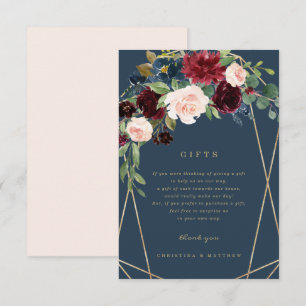 Geometric Fall Elegance Gifts Card