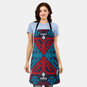 Geometric fashion classic cute-trendy colorful apron