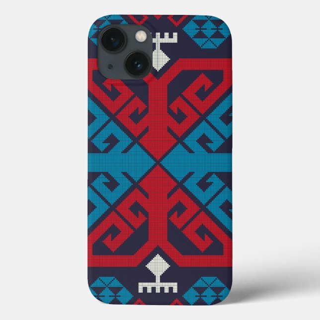 Geometric fashion classic cute-trendy colourful Case-Mate iPhone case (Back)