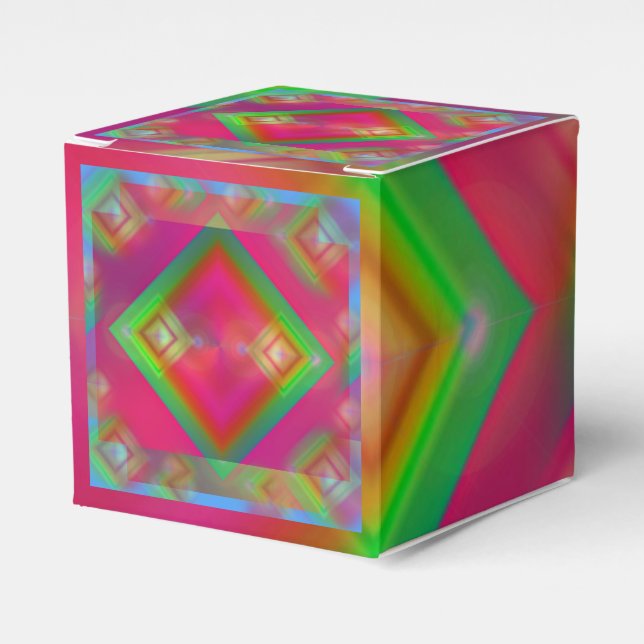 Geometric Favour Box (Front Side)
