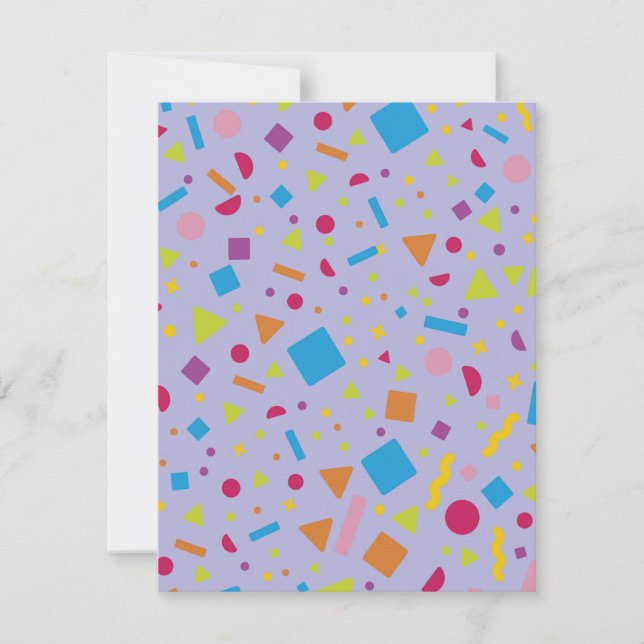 Geometric Figure Creation 3 Card (Front)