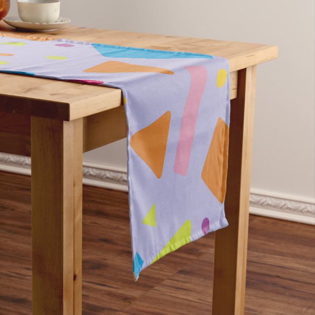 Geometric Figure Creation 3 Short Table Runner (In Situ)