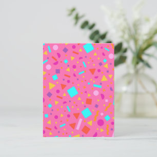 Geometric Figure Creation 4 Holiday Postcard