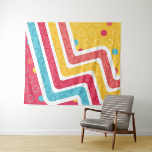 Geometric Figure Creation Tapestry