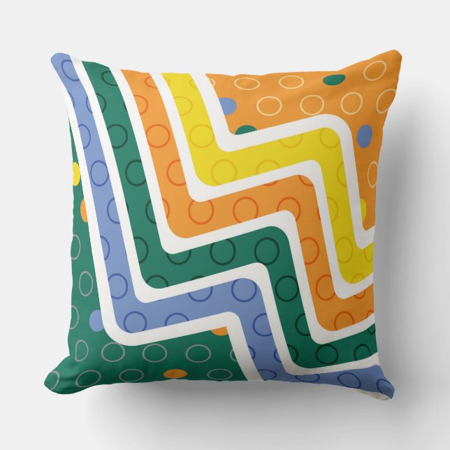 Geometric Figures 3 Cushion (Front)