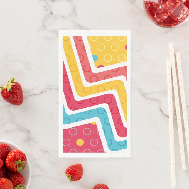 Geometric Figures 4 Napkin (Insitu)