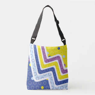 Geometric Figures 5 Crossbody Bag