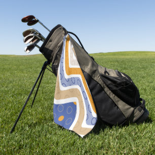Geometric Figures 6 Golf Towel