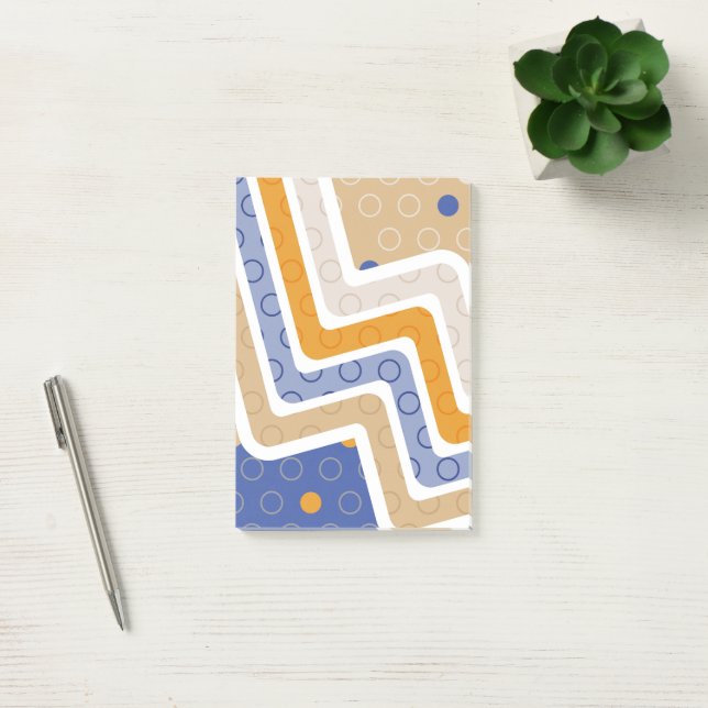 Geometric Figures 6 Post-it Notes (Office)