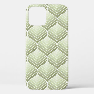 Geometric floral vintage seamless pattern. Abstrac iPhone 12 Case