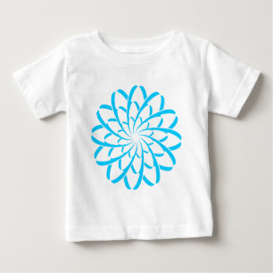 Geometric Flower 02 Baby T-Shirt