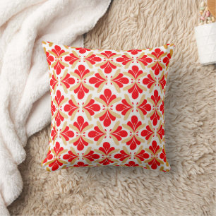 Geometric Flower Cushion