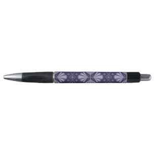 Geometric Flower Petals Abstract Repeat Pattern