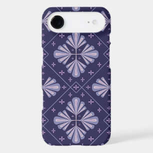 Geometric Flower Petals Abstract Repeat Pattern