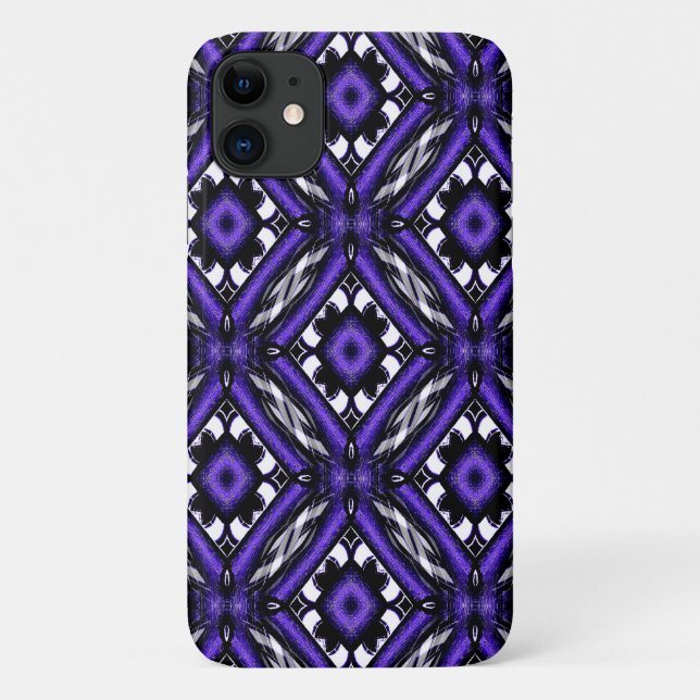 Geometric Flowers..... Case-Mate iPhone Case (Back)