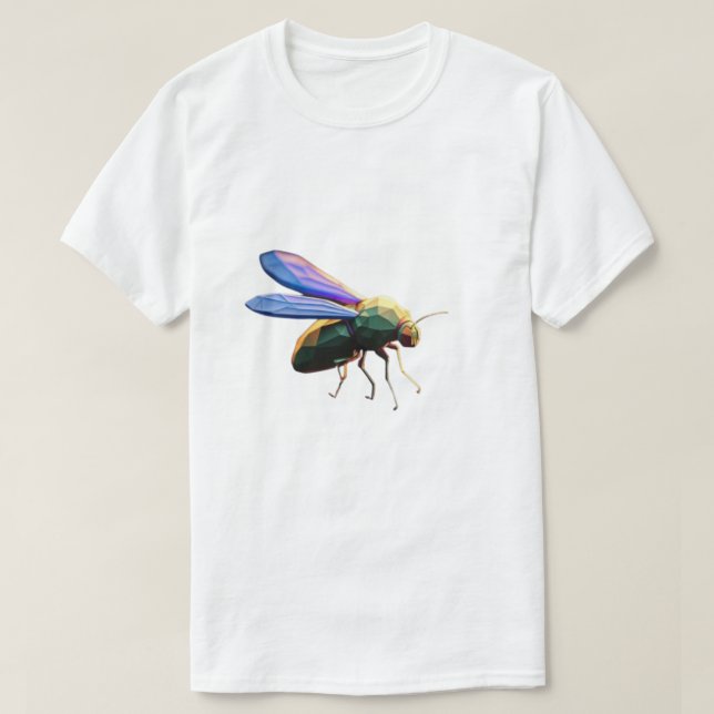 Geometric Fly  T-Shirt (Design Front)