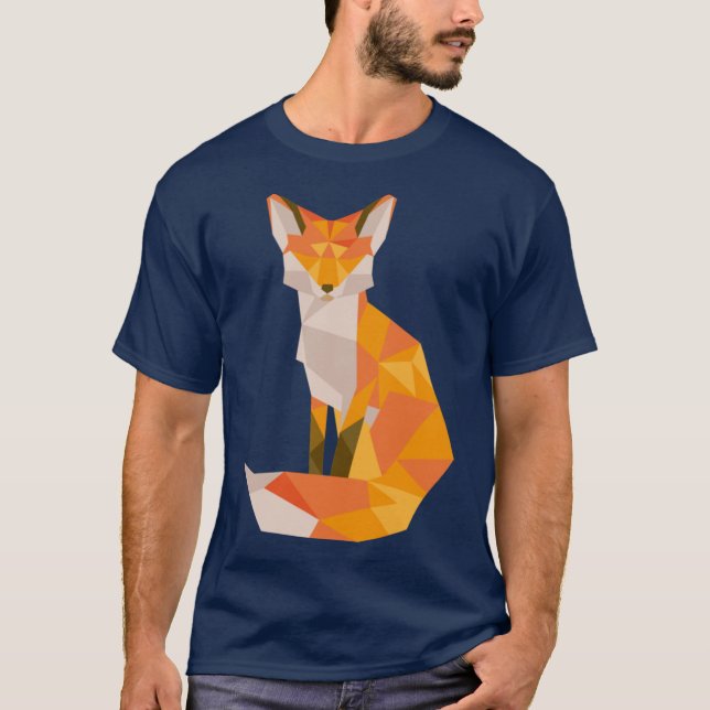 Geometric Fo retro T-Shirt (Front)