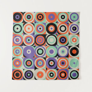 Geometric Forms, Abstract Vintage Design. Tapestry