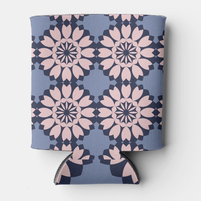 Geometric Forms: Decorative Seamless Pattern. Can Cooler (Front)