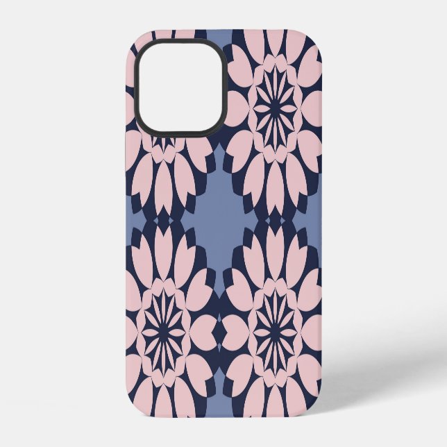 Geometric Forms: Decorative Seamless Pattern. iPhone Case (Back)