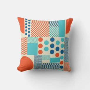 Geometric Forms, Modern Art Pattern. Cushion