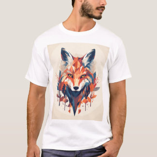 Geometric Fox T-Shirt