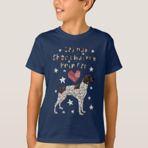 Geometric German Shorthaired Pointer T-Shirt