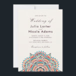 Geometric Glittering Metallic Luxury Wedding Invitation<br><div class="desc">Beautiful Invitation to celebrate Special occasions and festivals comes with digital and E-invitation as per your request. We would love to replicate our designs to make multiple products like rsvp cards, labels envelopes, and more. Customisation is available for ready to print on request at info@shamaurcreatif@gmail.com Look Forward to hearing from...</div>