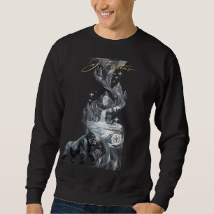 “Geometric Gorilla in the Emerald Forest” Sweatshirt