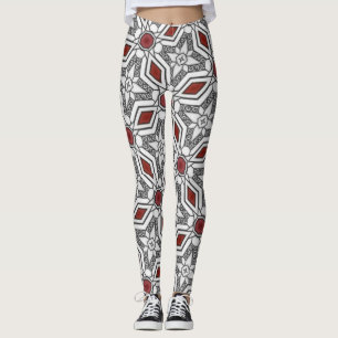 Geometric Graphic Art Leggings