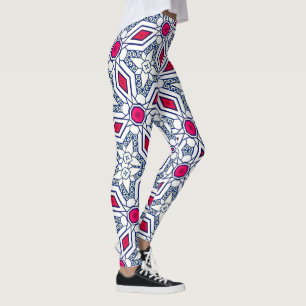 Geometric Graphic Bright Art Leggings