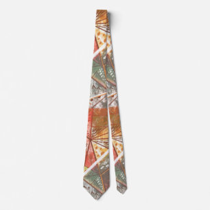 geometric graphic tie