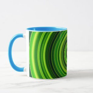 Geometric Green Mandala Design-64055 Mug