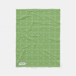 Geometric green tiles for FISH or TURTLE blanket