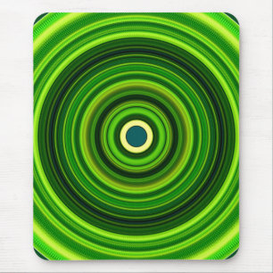 Geometric Greena Mandala Design-64055 Mouse Pad