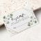 Geometric Greenery Eucalyptus Diaper Raffle Ticket