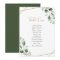 Geometric Greenery Wedding Table Seating Cards