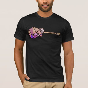 Geometric Guitar T-Shirt