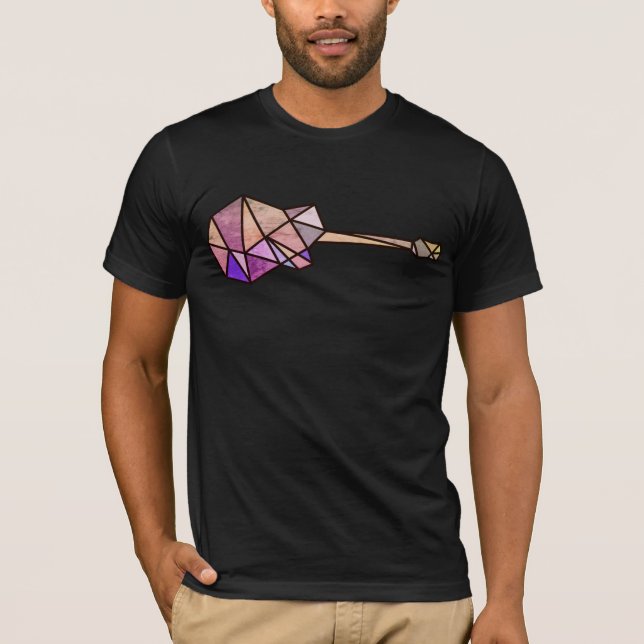 Geometric Guitar T-Shirt (Front)