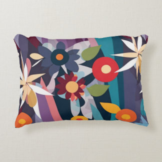 Geometric Harmony Accent Pillow
