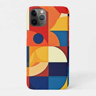 Geometric Harmony: Artful Design iPhone 11 Pro Case