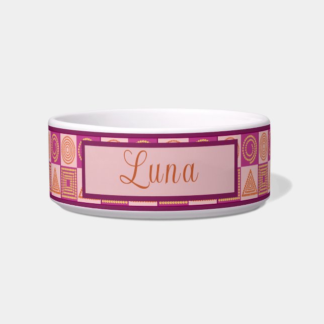 Geometric Harmony Bowl (Front)